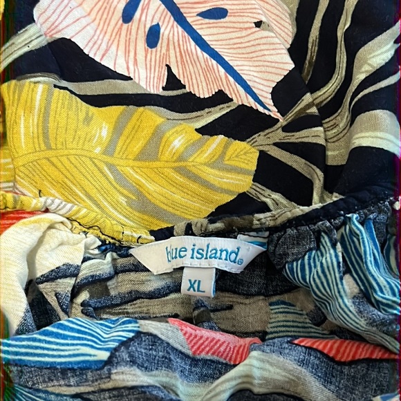 Blue Island short coverup XL - Picture 4 of 4